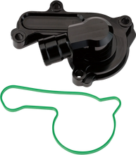 Load image into Gallery viewer, Moose Offroad Water Pump Cover - Black - I04-4251B fits Yamaha - Main Product View