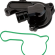 Load image into Gallery viewer, Moose Offroad Water Pump Cover - Black - I04-5252B fits Gas Gas / Husqvarna / Ktm - Side View