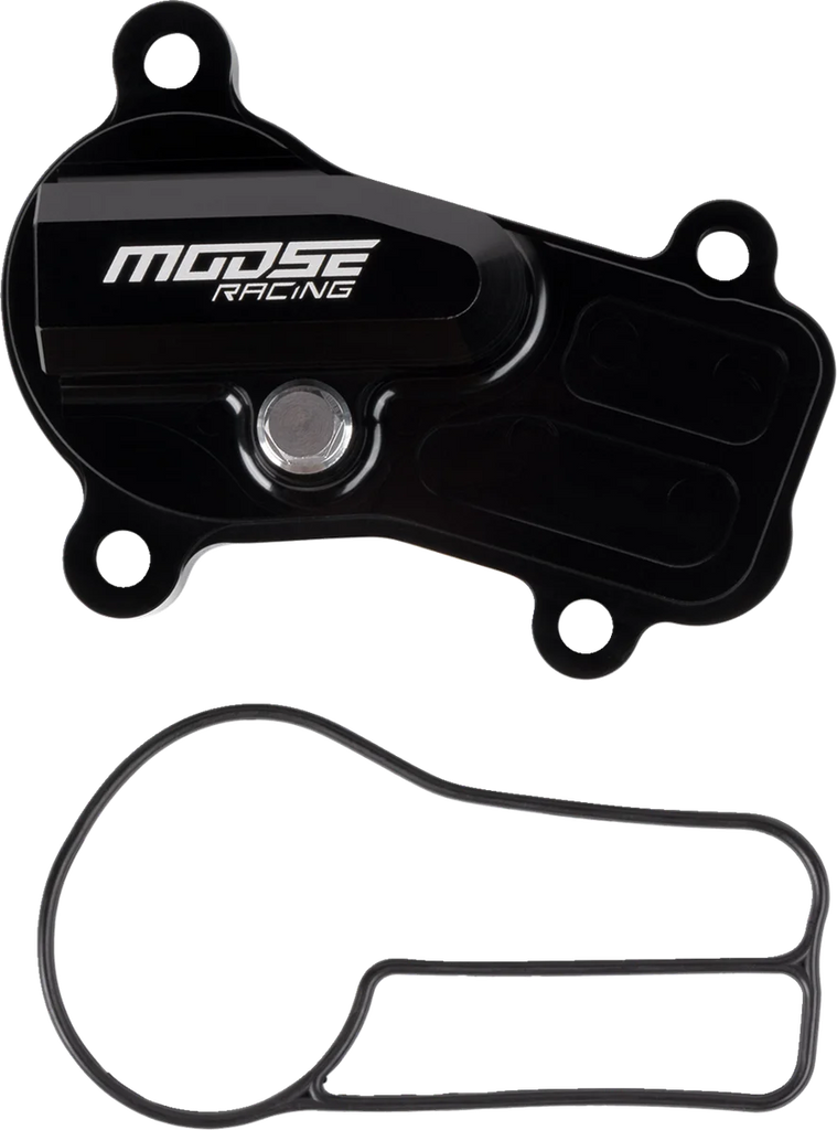 Moose Offroad Water Pump Cover - Black - I04-5260B fits Ktm - Main Product View