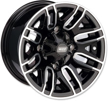 Load image into Gallery viewer, Moose Offroad Wheel - 112X - Front - Black - 12x7 - 4/110 - 4+3 112M127110GBMF4 - Main Product View