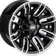 Load image into Gallery viewer, Moose Offroad Wheel - 112X - Rear - Black - 14x8 - 4/110 - 4+4 112M148110GBMF4 - Main Product View