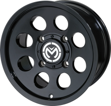 Load image into Gallery viewer, Moose Offroad Wheel - 26X - Front - Black - 12x7 - 4/110 - 4+3 26MO127110GB4 - Side View