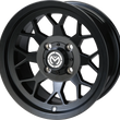 Load image into Gallery viewer, Moose Offroad Wheel - 27X - Front/Rear - Black - 12x7 - 4/136 - 4+3 27MO127136MB4 - Main Product View