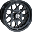 Load image into Gallery viewer, Moose Offroad Wheel - 27X - Front/Rear - Black - 14x7 - 4/136 - 4+3 27MO147136MB4 - Side View