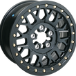 Load image into Gallery viewer, Moose Offroad Wheel - 346X - Beadlock/5 Lug - Front/Rear - Black - 15x7 - 5/4.5 - 5+2 346BLMO 157545MB54 - Main Product View