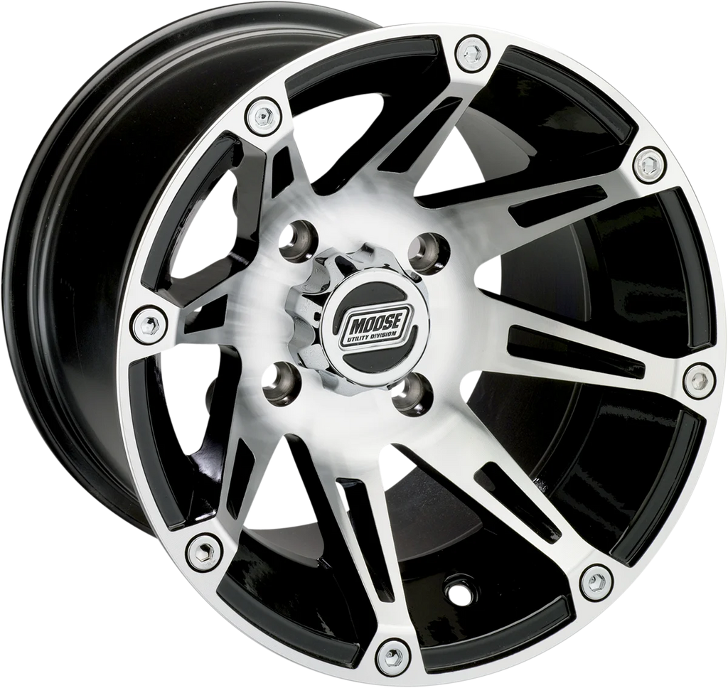 Moose Offroad Wheel - 387X - Front - Black - 14x7 - 4/136 - 4+3 387MO147136GB4 - Additional View 6