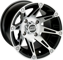 Load image into Gallery viewer, Moose Offroad Wheel - 387X - Front - Black - 14x7 - 4/136 - 4+3 387MO147136GB4 - Additional View 6