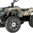 Load image into Gallery viewer, Moose Offroad Wheel - 387X - Front - Machined Black - 12x7 - 4/156 - 4+3 387MO127156BW4 - Installation View