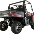 Load image into Gallery viewer, Moose Offroad Wheel - 387X - Front - Machined Black - 14x7 - 4/156 - 4+3 387MO147156BW4 - Installation View