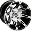Load image into Gallery viewer, Moose Offroad Wheel - 387X - Rear - Anodized Blue/Black - 14x8 - 4/110 - 4+4 387ML148110BWB4 - Detail View