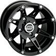 Load image into Gallery viewer, Moose Offroad Wheel - 387X - Rear - Black - 12x8 - 4/136 - 4+4 387MO128136GB4 - Main Product View