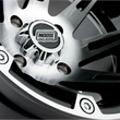 Load image into Gallery viewer, Moose Offroad Wheel - 387X - Rear - Machined Black - 12x8 - 4/110 - 4+4 387ML128110BW4 - Side View