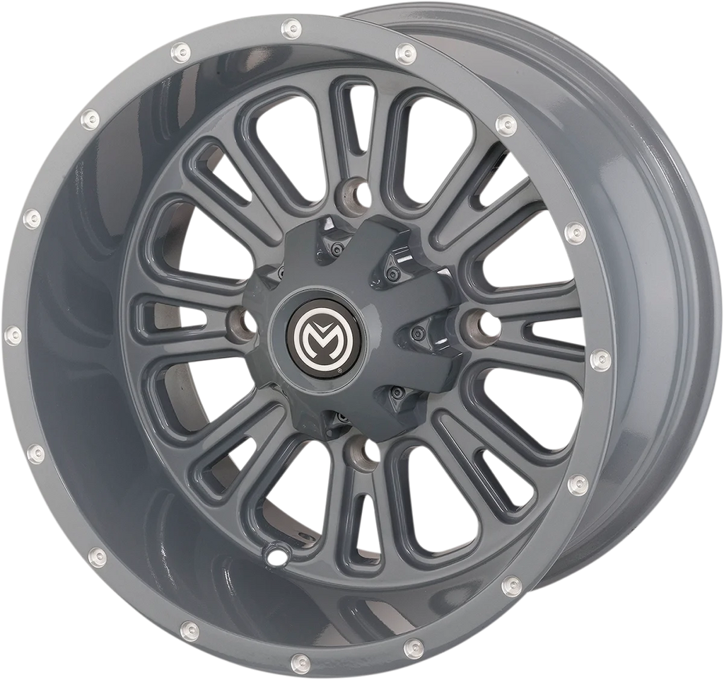 Moose Offroad Wheel - 399X - Front - Gray - 14x7 - 4/110 - 4+3 399MO147110KG4 - Main Product View