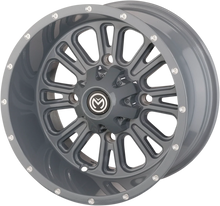 Load image into Gallery viewer, Moose Offroad Wheel - 399X - Front - Gray - 14x7 - 4/110 - 4+3 399MO147110KG4 - Main Product View