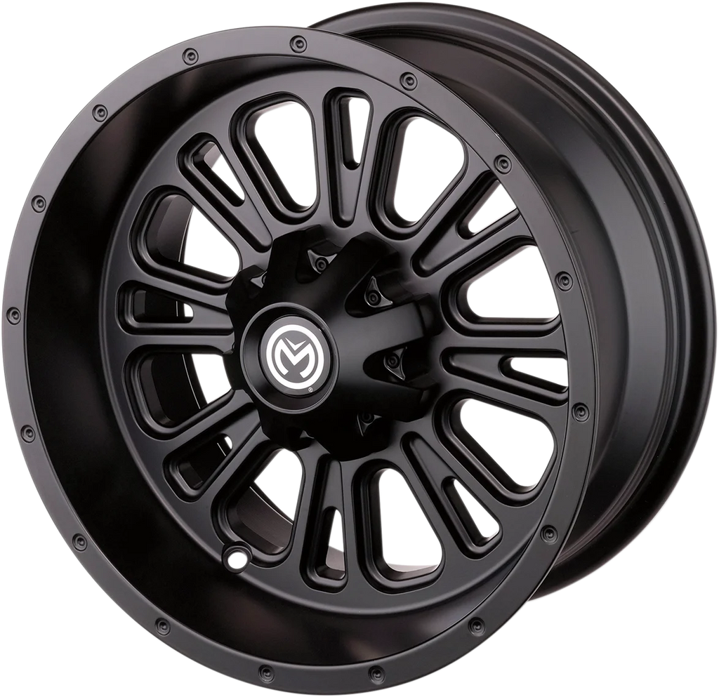 Moose Offroad Wheel - 399X - Front - Gray - 14x7 - 4/110 - 4+3 399MO147110KG4 - Detail View