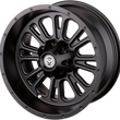 Load image into Gallery viewer, Moose Offroad Wheel - 399X - Rear - Black - 12x8 - 4/156 - 4+4 399MO128156MB4 - Side View