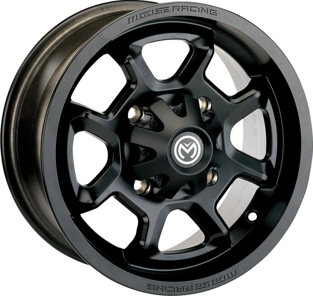Moose Offroad Wheel - 415X - Front/Rear - Black - 14x7 - 4/136 - 5+2 415MO147136MB55 - Main Product View