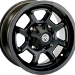 Load image into Gallery viewer, Moose Offroad Wheel - 415X - Rear - Black - 12x8 - 4/156 - 4+4 415MO128156MB4 - Main Product View