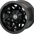 Load image into Gallery viewer, Moose Offroad Wheel - 416X - Front/Rear - Black - 14x8 - 4/156 - 4+4 416MO148156MB4 - Main Product View