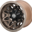 Load image into Gallery viewer, Moose Offroad Wheel - 416X - Rear - Black - 14x8 - 4/110 - 4+4 416MO148110MB4 - Side View