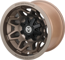 Load image into Gallery viewer, Moose Offroad Wheel - 416X - Rear - Machined Black - 14x8 - 4/110 - 4+4 416M148110GBMF4 - Side View