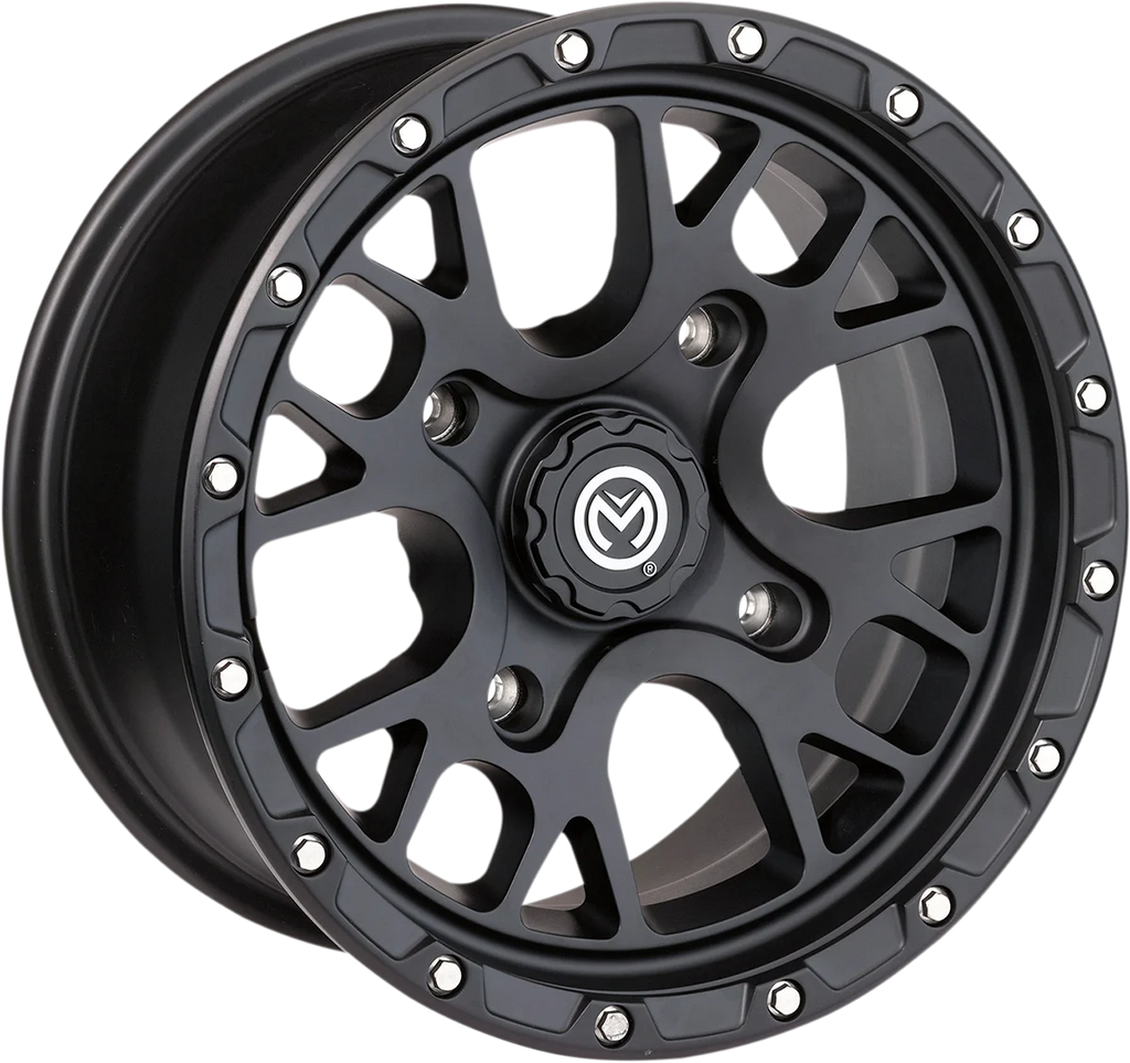 Moose Offroad Wheel - 545X - Front/Rear - Black - 14x7 - 4/110 - 4+3 545MO147110SB44 - Main Product View