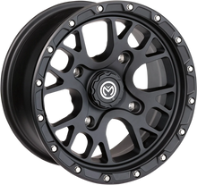 Load image into Gallery viewer, Moose Offroad Wheel - 545X - Front/Rear - Black - 14x7 - 4/110 - 4+3 545MO147110SB44 - Main Product View