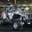 Load image into Gallery viewer, Moose Offroad Wheel - 545X - Front/Rear - Black - 14x7 - 4/110 - 5+2 545MO147110SB54 - Back View