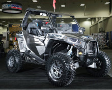 Load image into Gallery viewer, Moose Offroad Wheel - 545X - Front/Rear - Black - 14x7 - 4/156 - 5+2 545MO147156SB54 - Back View