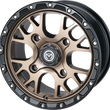 Load image into Gallery viewer, Moose Offroad Wheel - 545X - Front/Rear - Bronze - 14x7 - 4/110 - 4+3 545MO147110BZ44 - Side View