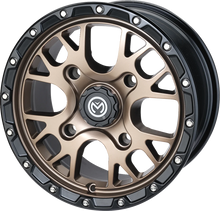 Load image into Gallery viewer, Moose Offroad Wheel - 545X - Front/Rear - Bronze - 14x7 - 4/110 - 4+3 545MO147110BZ44 - Side View