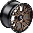 Load image into Gallery viewer, Moose Offroad Wheel - 545X - Front/Rear - Bronze - 14x7 - 4/136 - 4+3 545MO147136BZ44 - Side View