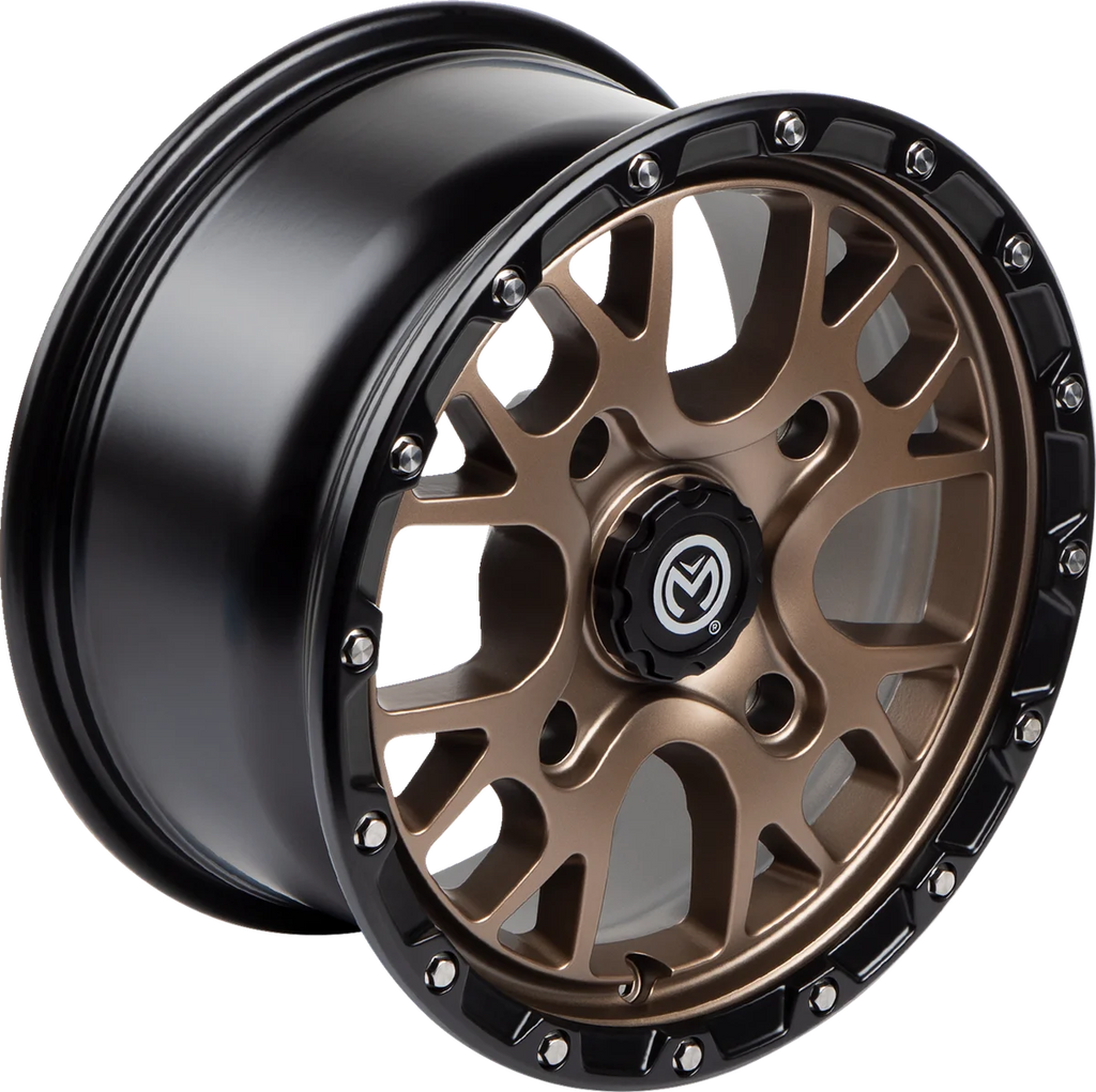 Moose Offroad Wheel - 545X - Front/Rear - Bronze - 15x7 - 4/136 - 4+3 545MO157136BZ44 - Side View