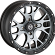 Load image into Gallery viewer, Moose Offroad Wheel - 545X - Front/Rear - Gray - 15x7 - 4/136 - 4+3 545157136SGBL44 - Main Product View