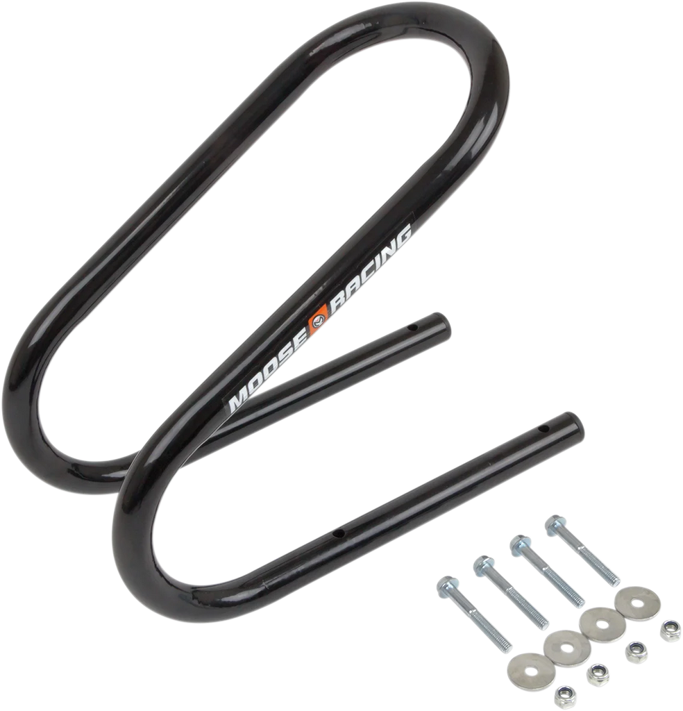 Moose Offroad Wheel Chock - Permanent - Standard - Black - 5" 3911-0052 - Main Product View