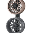 Load image into Gallery viewer, Moose Offroad Wheel Display - 2 of 3 9903-0664 - Back View