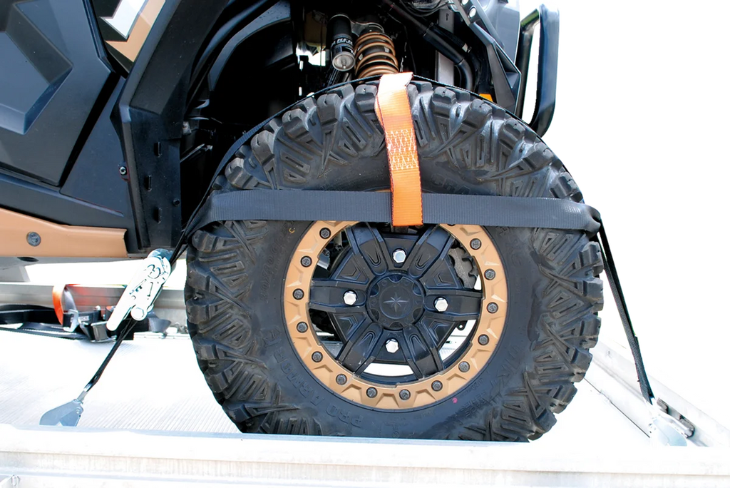 Moose Offroad Wheel Net Tie Downs - Black 3920-0494 - Main Product View