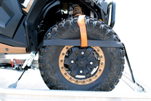 Load image into Gallery viewer, Moose Offroad Wheel Net Tie Downs - Black 3920-0494 - Main Product View