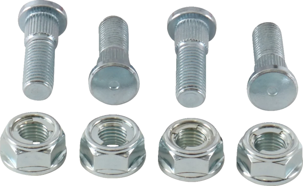 Moose Offroad Wheel Stud/Nut Kit - Front/Rear 85-1036 fits Kawasaki 400 / Polaris 200 - Side View
