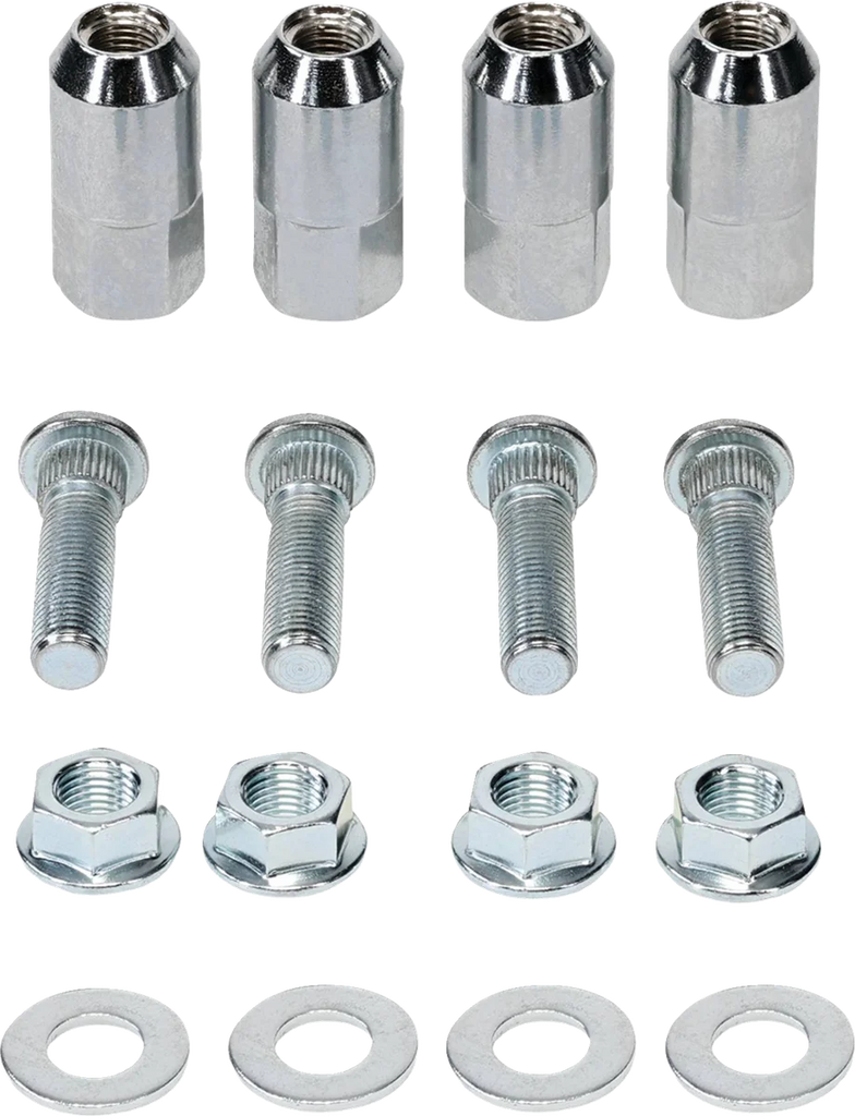 Moose Offroad Wheel Stud/Nut Kit - Front/Rear 85-1127 fits Polaris - Side View