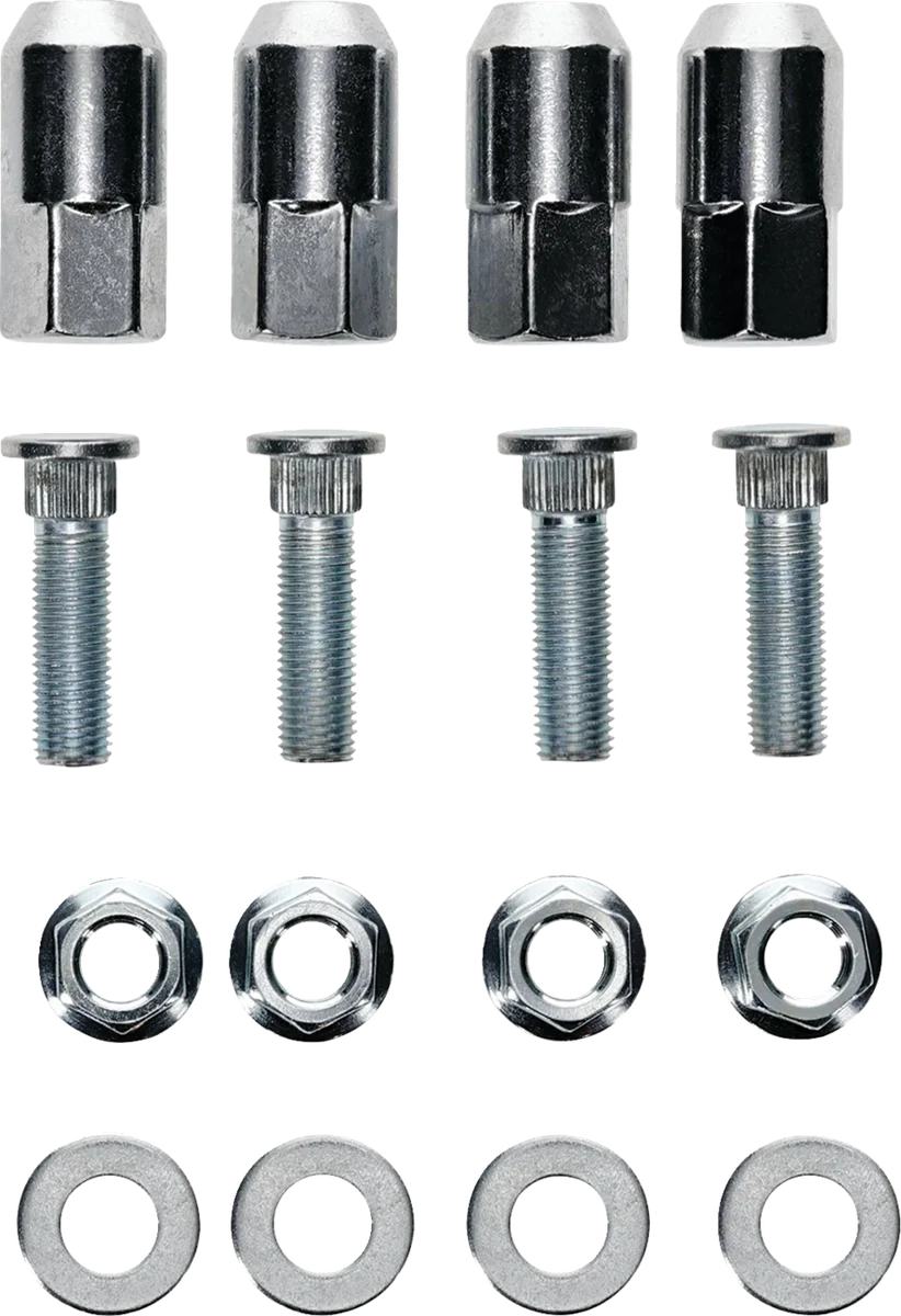 Moose Offroad Wheel Stud/Nut Kit - Front/Rear 85-1127 fits Polaris - Back View