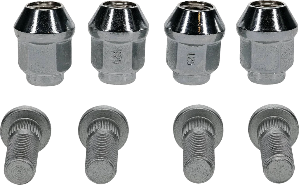 Moose Offroad Wheel Stud/Nut Kit - Back View