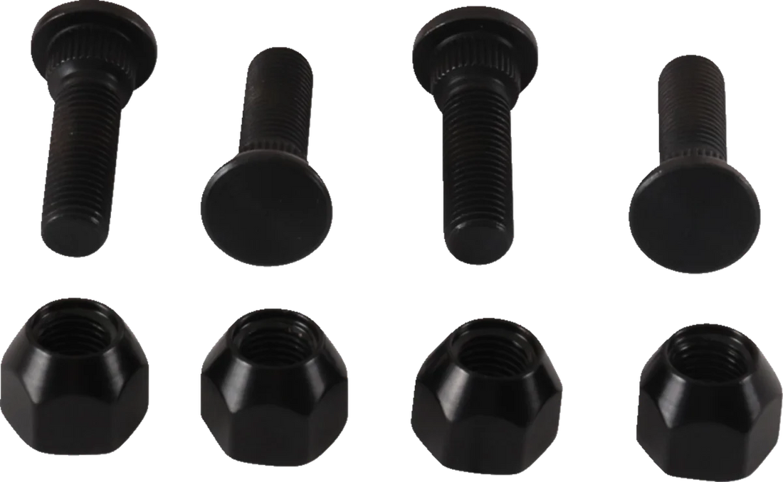 Moose Offroad Wheel Stud/Nut Kit - Front/Rear | Rear Right - Yamaha 250/350 85-1009 - Side View