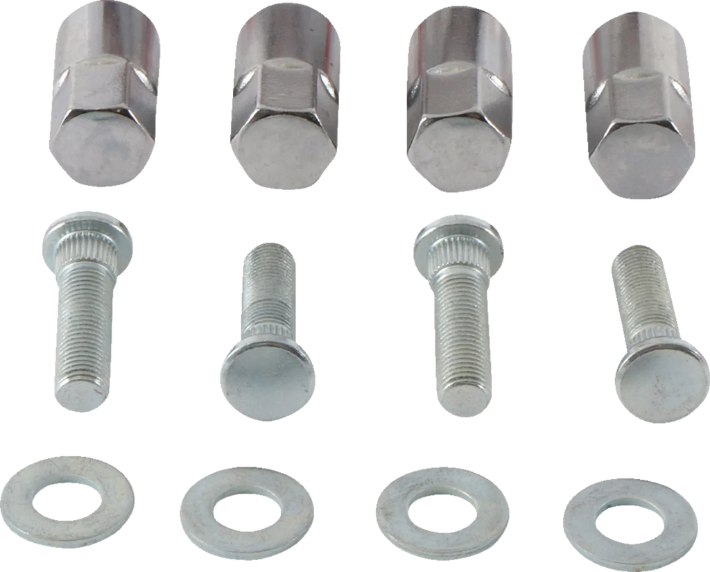Moose Offroad Wheel Stud/Nut Kit - Rear 85-1111 fits 2013-2014 Polaris Ranger 800 - Side View
