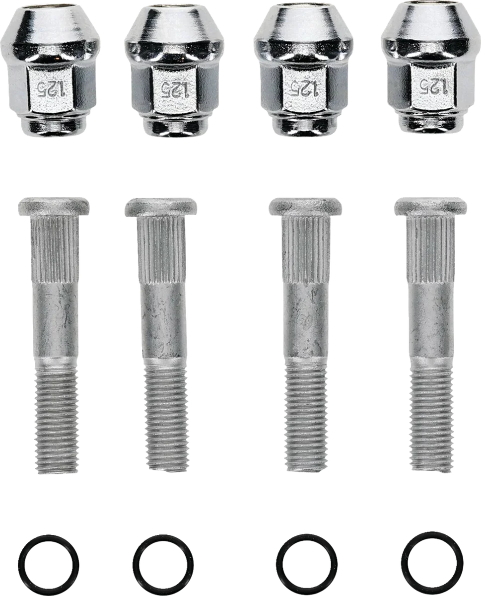 Moose Offroad Wheel Stud/Nut Kit - Rear Right - 85-1145 fits Suzuki KingQuad 400 - Side View