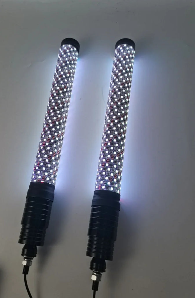 Moose Offroad Whip Lights - 24" PQRCHSBTR122-PU - Side View
