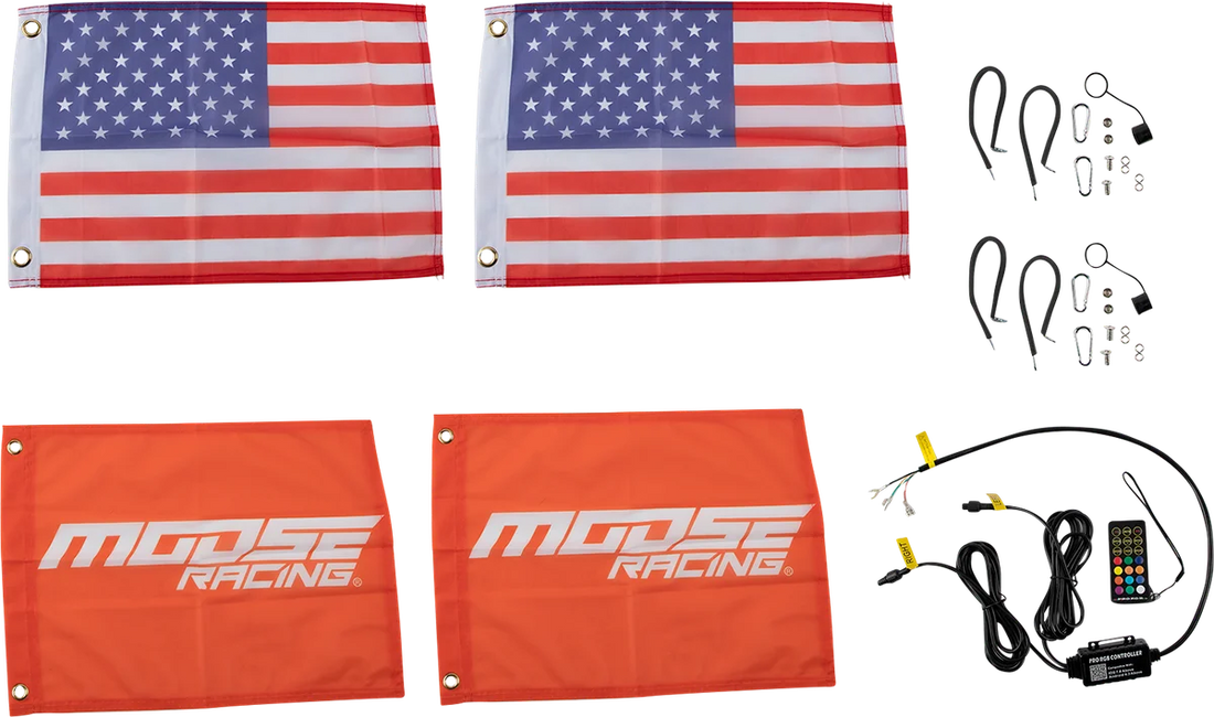 Moose Offroad Whip Lights - 24" PQRCHSBTR122-PU - Additional View 7