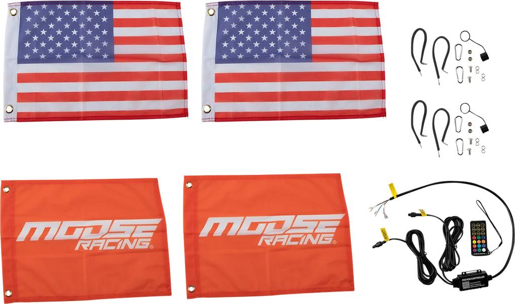 Moose Offroad Whip Lights - 24" PQRCHSBTR122-PU - Additional View 7