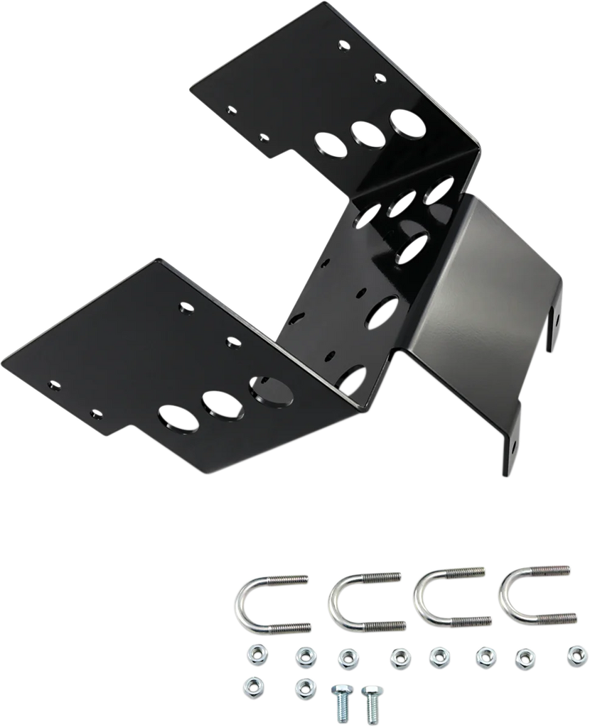 Moose Offroad Winch Mount - ATV 1541PF fits Yamaha - Side View