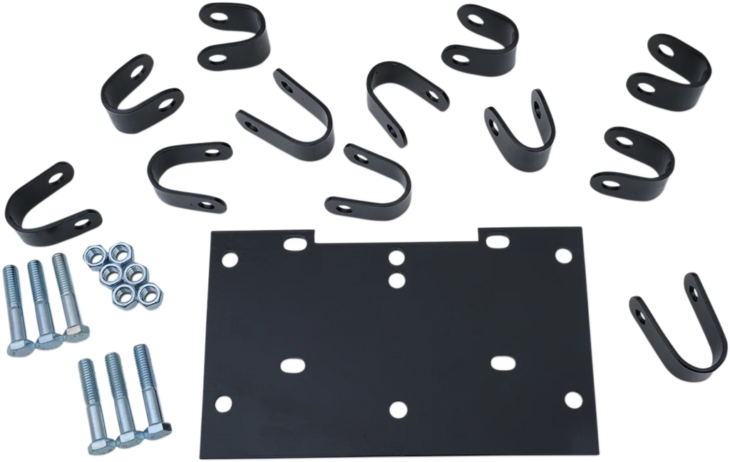 Moose Offroad Winch Mount - ATV 1574PF fits Honda - Main Product View